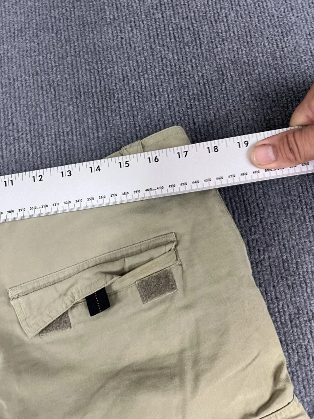Oobe Outdoor Mens Khaki Cargo Shorts Size 36